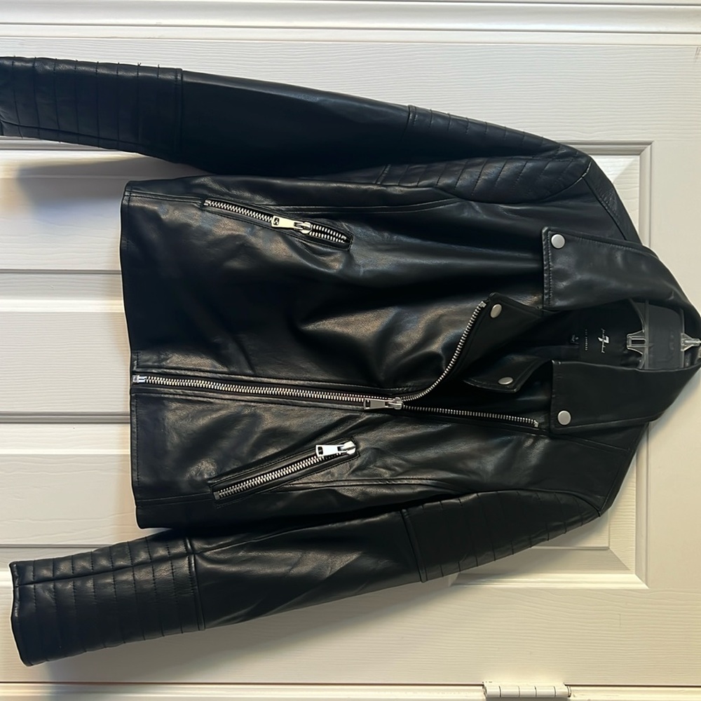 7 for All Mankind Biker Jacket